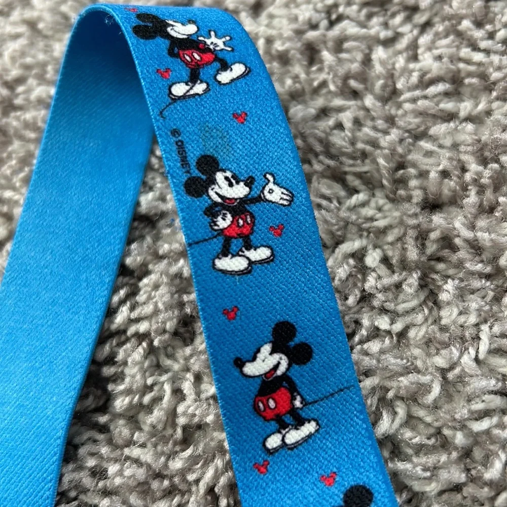 Disney Mickey Mouse‎ suspenders little boy blue stretch